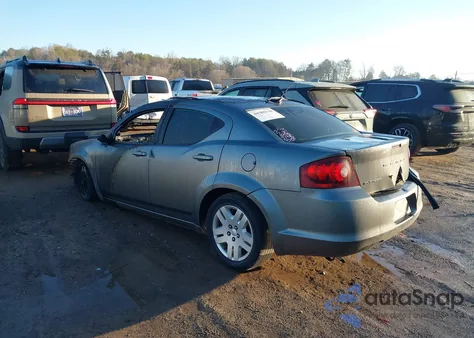 2012 Dodge Avenger Se z USA, uszkodzony, nr VIN 1C3CDZAB9CN286061